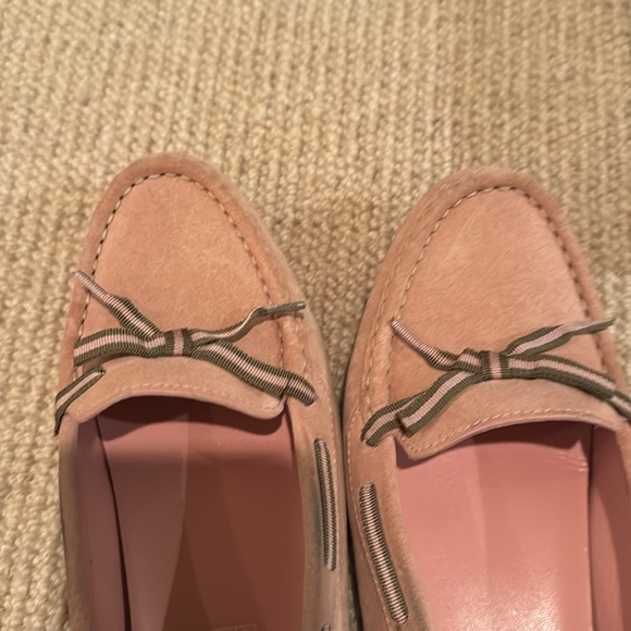 Gucci pink suede loafers “rose” colored - Picture 6 of 7